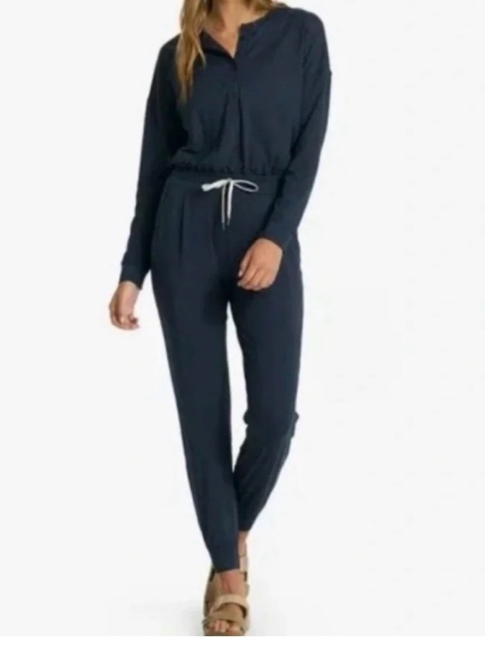 Vuori lux Henley jumpsuit
